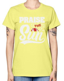 Praise the sun 40# - video games -  Missy T-Shirt