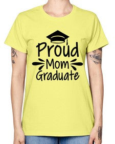 Proud Mom Graduate 699# - graduation -  Missy T-Shirt