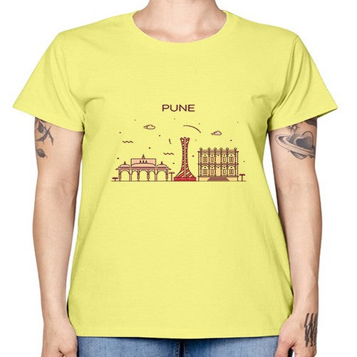 Pune 1696# - cities -  Missy T-Shirt