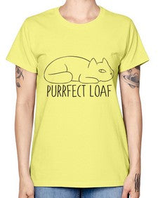 Purrfect Loaf - cats -  Missy T-Shirt