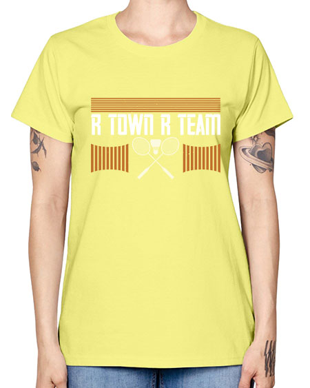 R town r team 1912# - badminton -  Missy T-Shirt