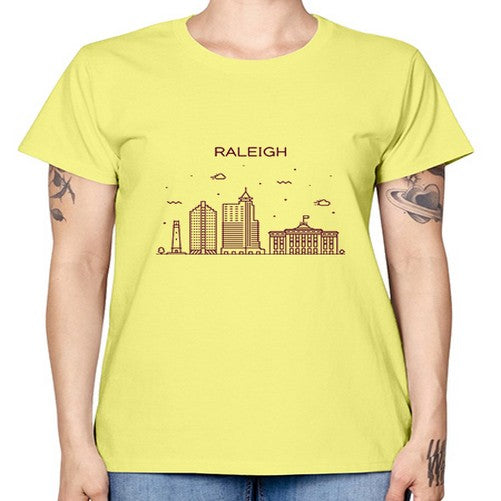 Raleigh 1708# - cities -  Missy T-Shirt