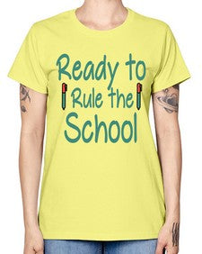 Ready to Rule the School 740# - graduation -  Missy T-Shirt
