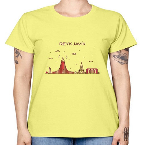 Reykjavik 1719# - cities -  Missy T-Shirt