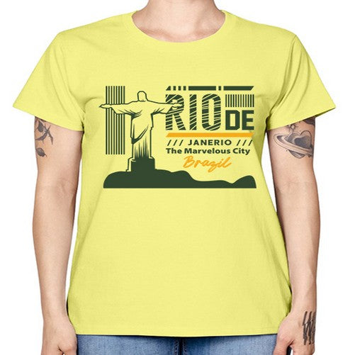 Rio de Janerio 1734# - cities -  Missy T-Shirt