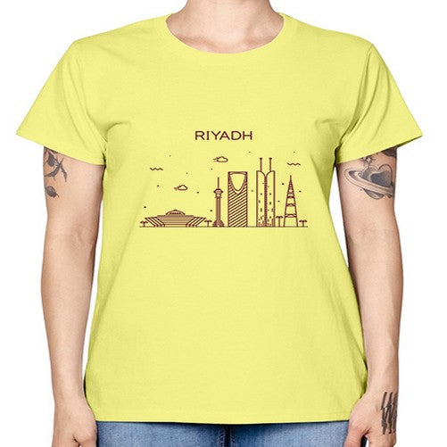 Riyadh 1739# - cities -  Missy T-Shirt