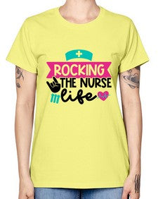 Rocking The Nurse Life Style Style 1360# - nurse -  Missy T-Shirt