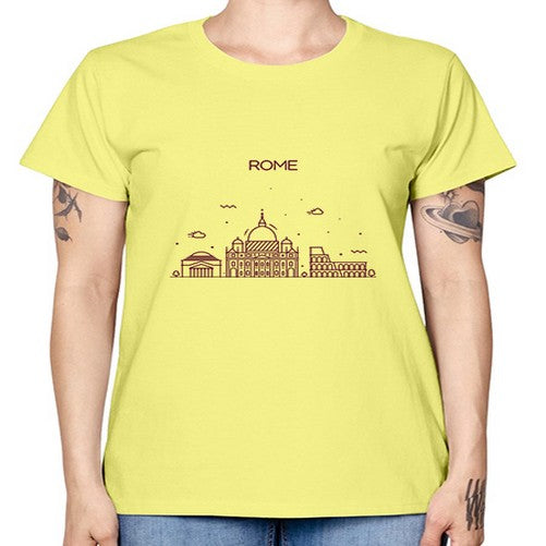 Rome 1748# - cities -  Missy T-Shirt