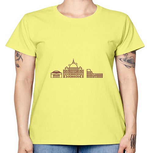 Rome 1749# - cities -  Missy T-Shirt