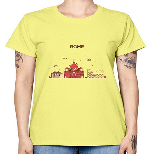 Rome 1750# - cities -  Missy T-Shirt