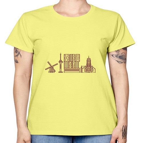 Rotterdam 1753# - cities -  Missy T-Shirt
