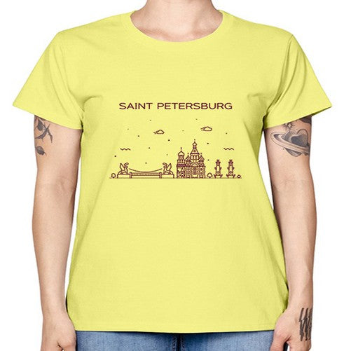 SaintPetersburg 1768# - cities -  Missy T-Shirt
