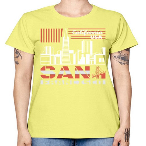 San Francisco 1777# - cities -  Missy T-Shirt
