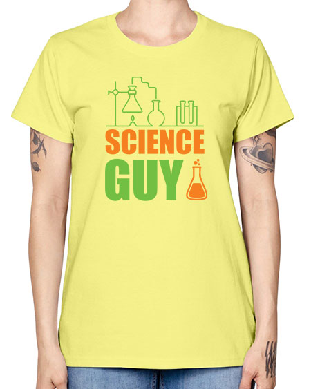 Science Guy 112# - general science -  Missy T-Shirt