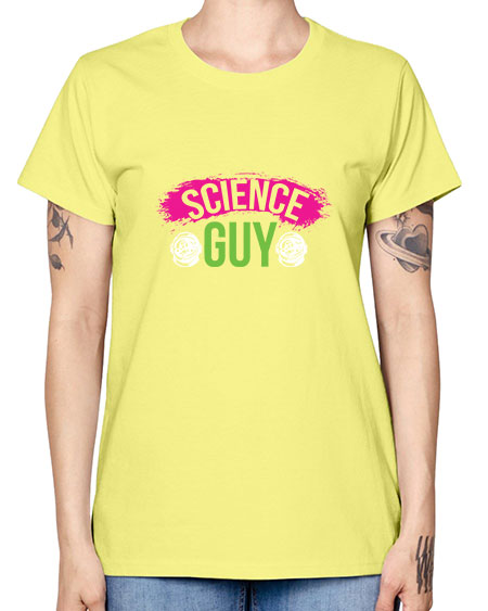 Science Guy 113# - general science -  Missy T-Shirt