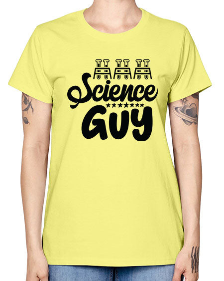 Science Guy 117# - general science -  Missy T-Shirt