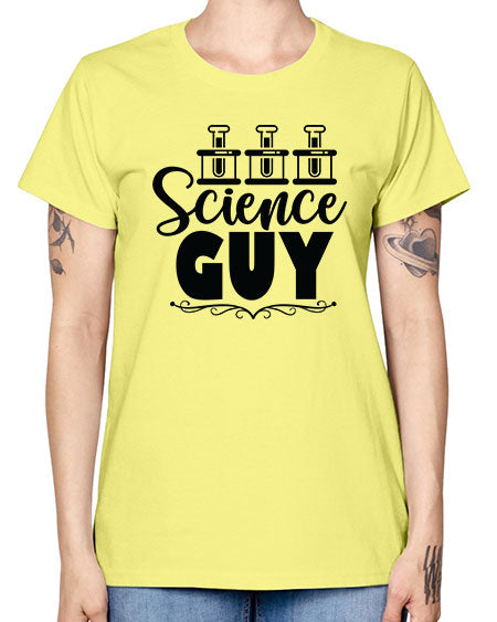 Science Guy 118# - general science -  Missy T-Shirt