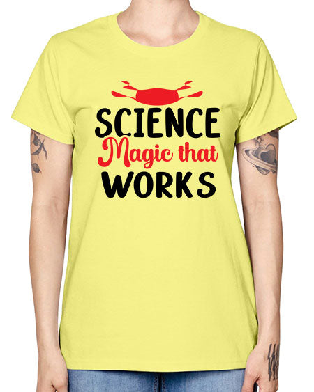 Science Magic that works 74# - general science -  Missy T-Shirt
