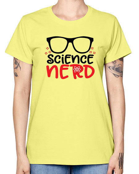 Science nerd 57# - general science -  Missy T-Shirt