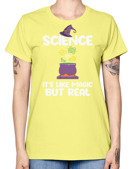 ScienceItsLikeMagicButScientistSkinite Scientist Skinite 48# - general science -  Missy T-Shirt