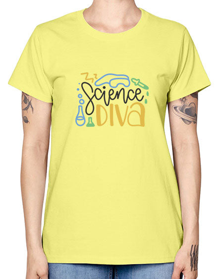 Sciencediva 43# - general science -  Missy T-Shirt