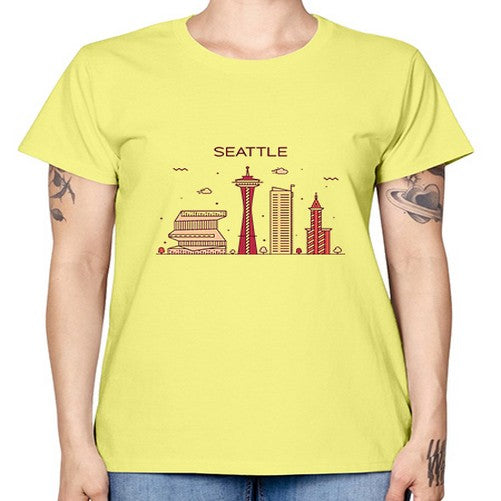 Seattle 1810# - cities -  Missy T-Shirt
