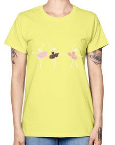 Skeleton ballerinas ballet halloween ballet 184# - ballet -  Missy T-Shirt