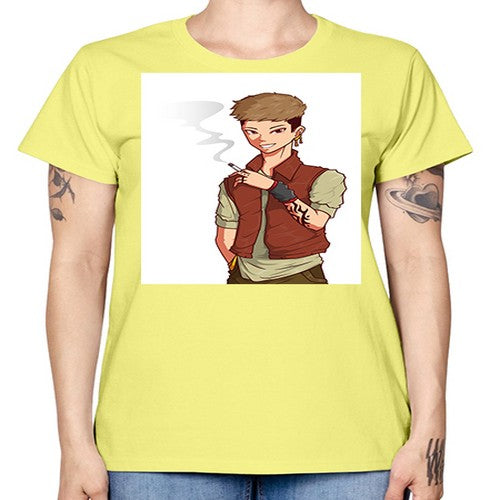 Smoker street boy 61# - anime -  Missy T-Shirt