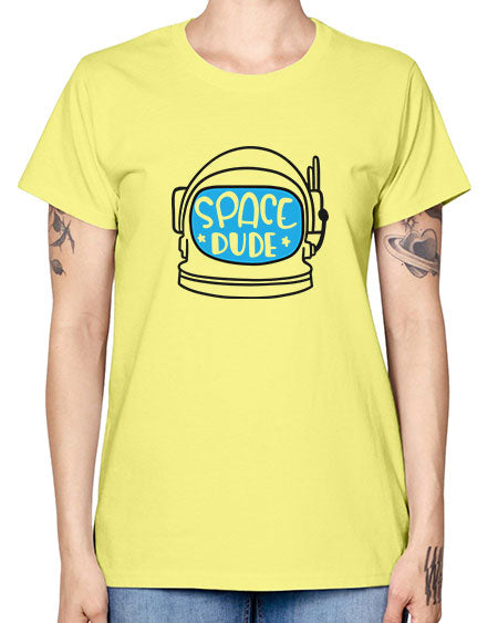 Spacedude 12# - space -  Missy T-Shirt