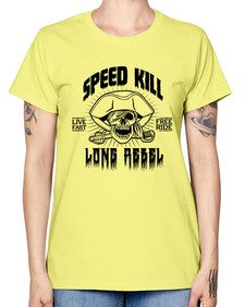 Speed kill 1107# - graphic -  Missy T-Shirt
