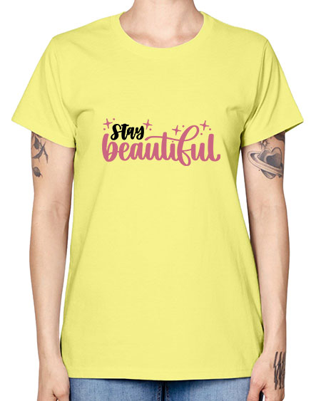 Stay Beautiful Style 18# - beauty - fashion -  Missy T-Shirt