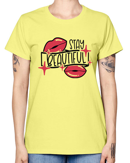 Stay Beautiful Style 19# - beauty - fashion -  Missy T-Shirt