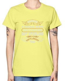 Stealing a mans wife thats nothing but stealing his car thats larceny 68# - car -  Missy T-Shirt