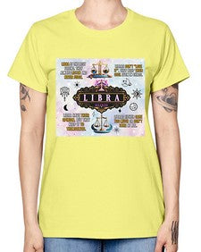 Straight Libra 474# - libra -  Missy T-Shirt