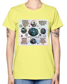 Straight Saggitarius 476# - sagittarius -  Missy T-Shirt