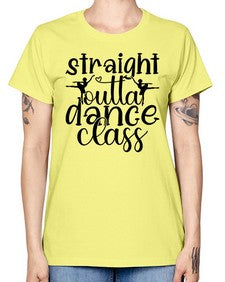 Straight outta dance class 191# - ballet -  Missy T-Shirt