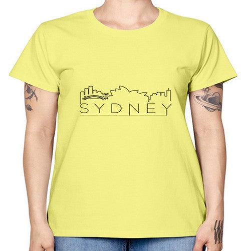 Sydney Minimal Skyline 1916# - cities -  Missy T-Shirt