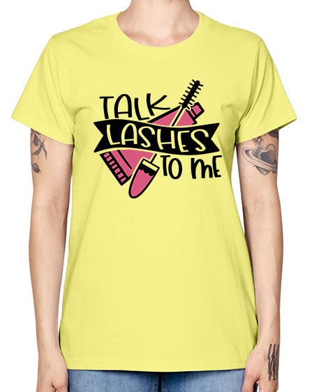 Talk Lashes To Me Style 17# - beauty - fashion -  Missy T-Shirt