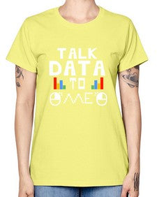Talk dada to me 15# - computer -  Missy T-Shirt