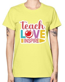 Teach Love Inspire 1443# - teacher -  Missy T-Shirt