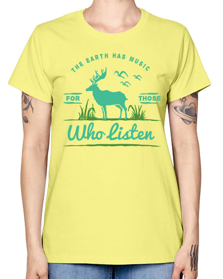 The Earth Has Music 15# - nature -  Missy T-Shirt