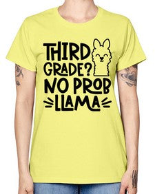 Third Grade No Prob 971# - third grade -  Missy T-Shirt