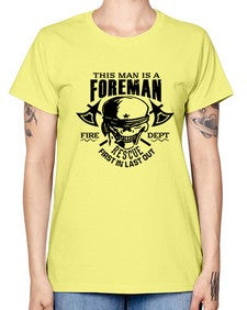 This man is 1166# - skull and bones -  Missy T-Shirt