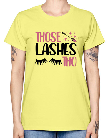 Those Lashes Tho Style 11# - beauty - fashion -  Missy T-Shirt