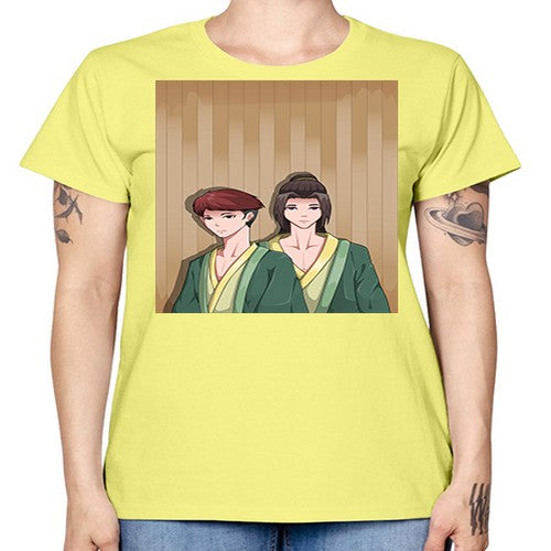 Two man in a hot spring 18# - anime -  Missy T-Shirt