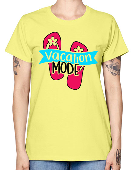 Vacation Mode Style 8# - summer -  Missy T-Shirt