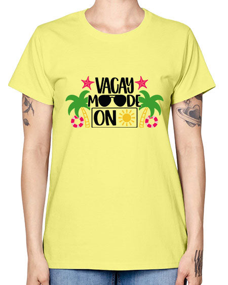 Vacay Moode On Style 7# - summer -  Missy T-Shirt