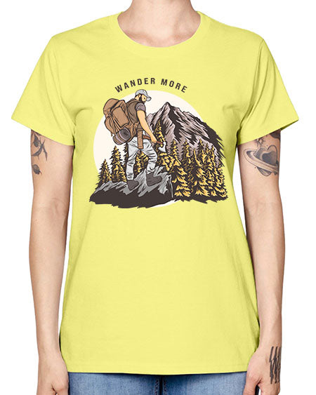Wander More 3# - nature -  Missy T-Shirt