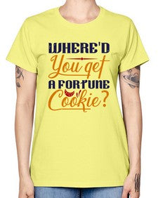 Whered you get that from a fortune cookie 165# - chess -  Missy T-Shirt