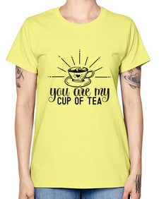 You Are My Cup Of Tea 1265# - funny -  Missy T-Shirt